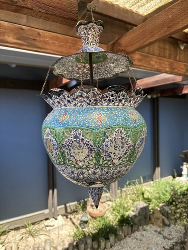 Vintage turkish enamel - vintage, hand